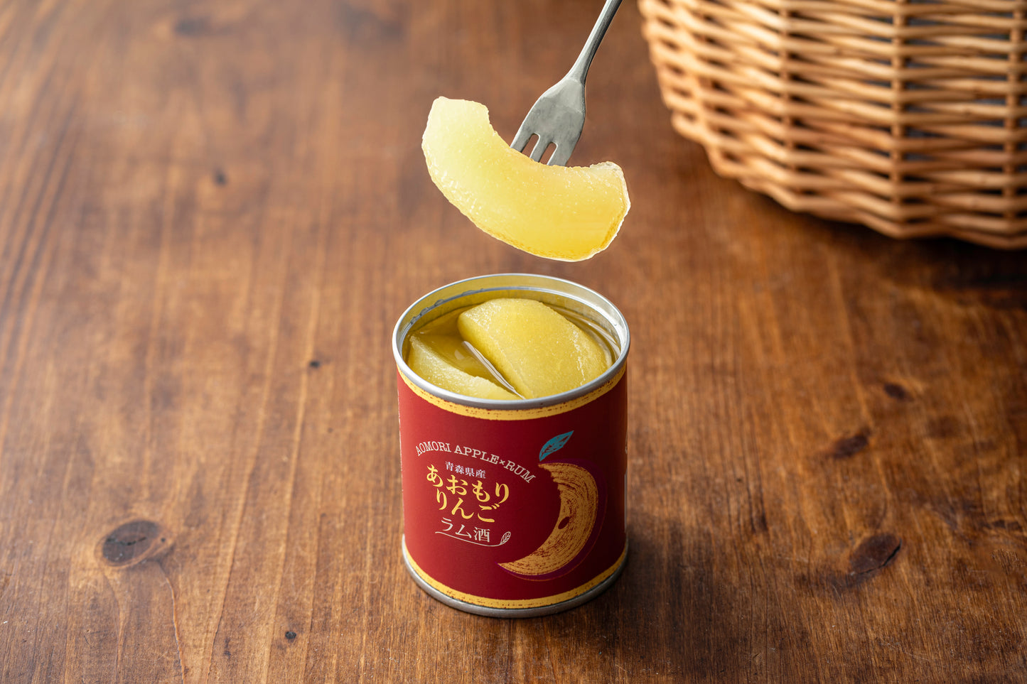 あおもりりんご 缶詰　ラム酒