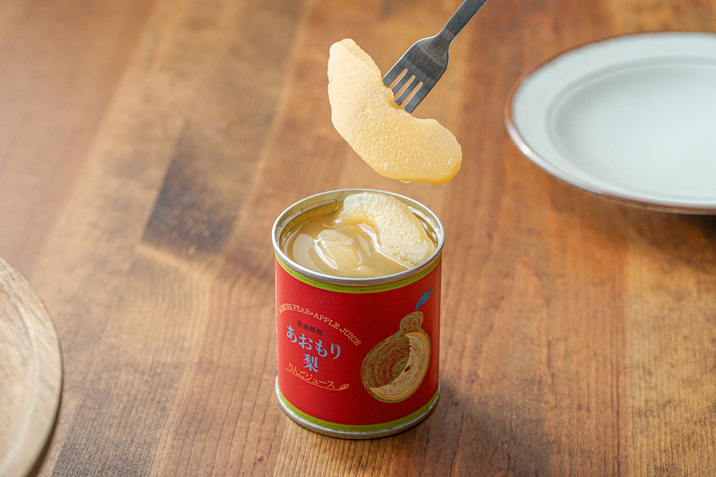 あおもり梨　缶詰　りんごジュース漬け